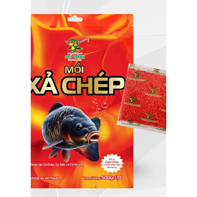 Mồi Xả Chép – Bản nâng cấp đã sẵn Gạo Chép Thơm Chua Ngọt